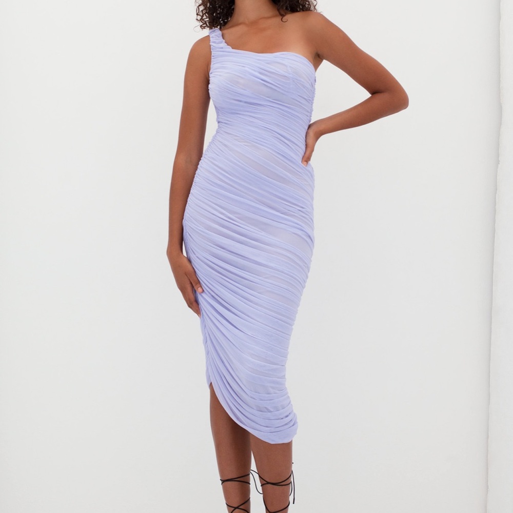 NWT Aritizia Babaton Luxor One-Shoulder Dress